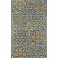 Momeni Indian Hand Tufted Area Rug, Blue - 2 ft. 3 in. x 8 ft. COSETCOS-1BLU2380